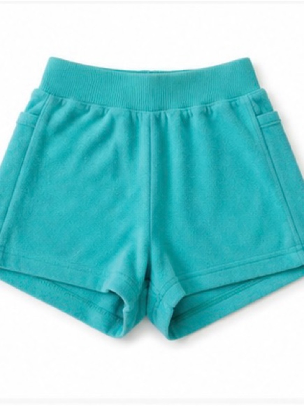 Green Soda Kids' Turquoise Pull-On Everyday Shorts